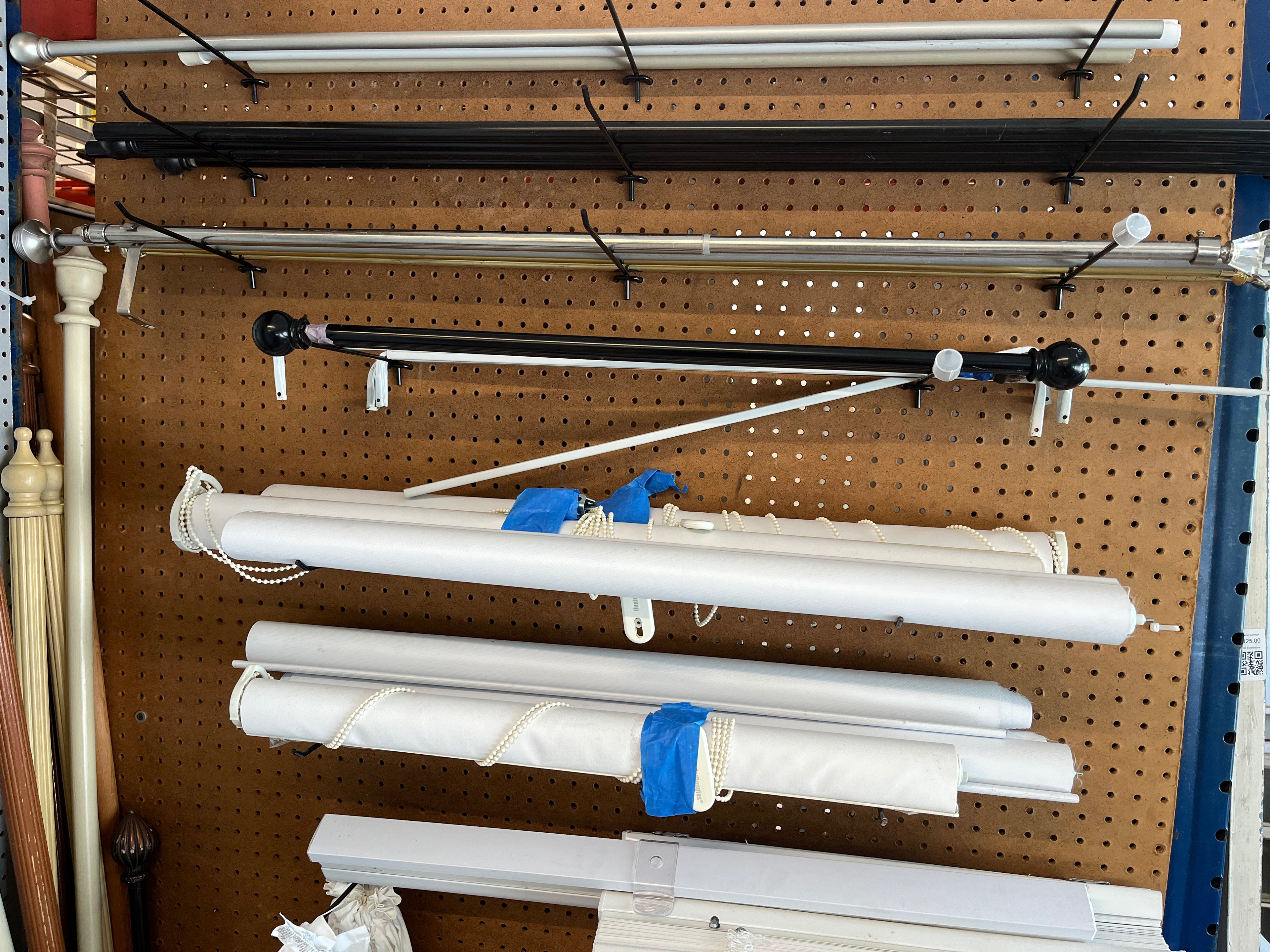 Curtain Rods & Shades