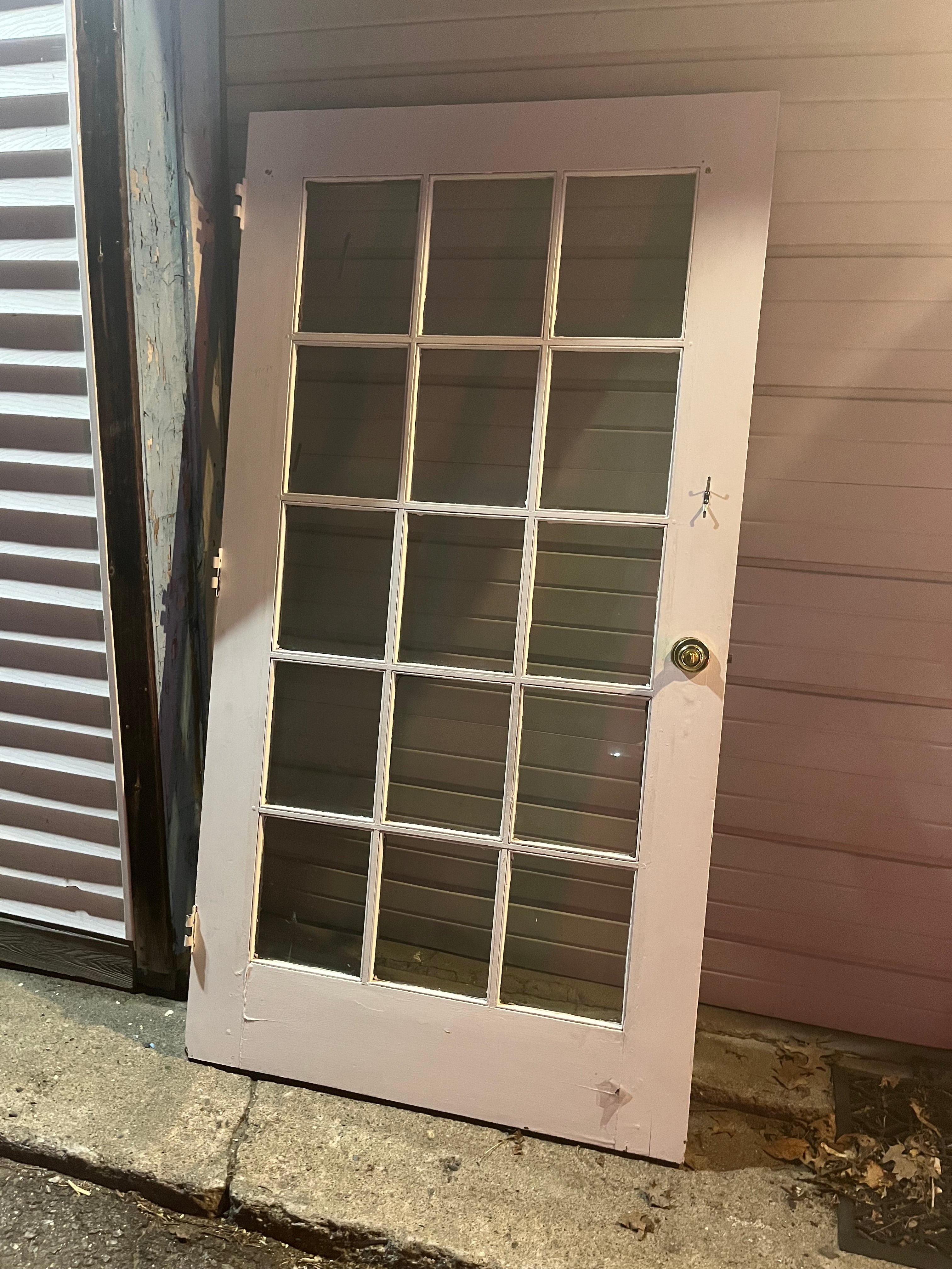 42” french door, single glass