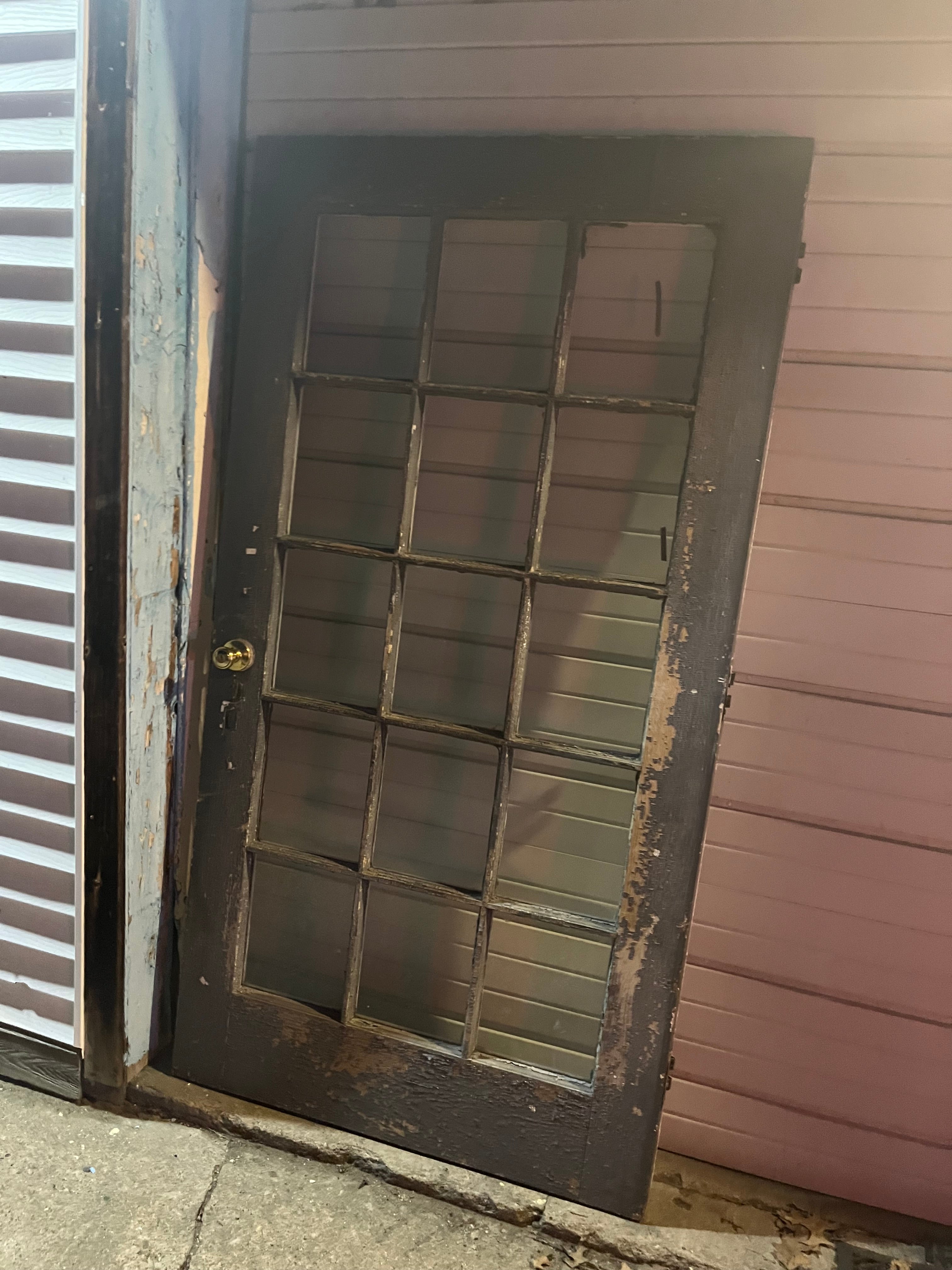 42” french door, single glass